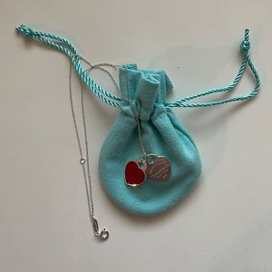 Return to Tiffany Red Heart Pendant